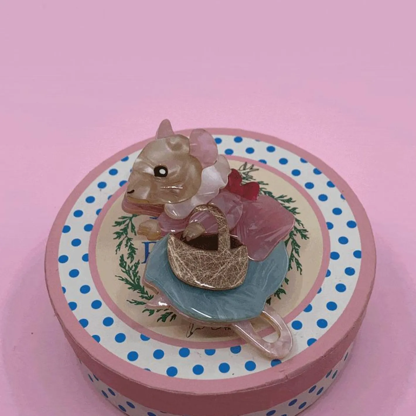 Erstwilder Mrs. Tittlemouse Brooch^ Brooches