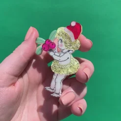 Erstwilder Native Berries Christmas Brooch^ Brooches