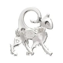 Erstwilder On The Prowl Cat Stone Set Crystal Brooch^ Brooches