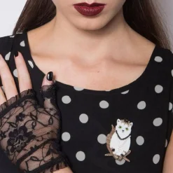 Erstwilder Papa Don'T Preach Cat Brooch^ Brooches