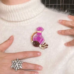 Erstwilder Parfum D' Brooch^ Brooches