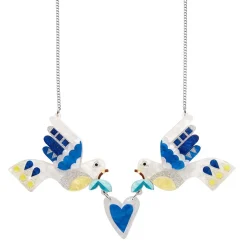 Erstwilder Peace & Love Necklace^ Necklaces