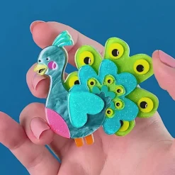 Erstwilder Percy The Peacock Brooch^ Brooches