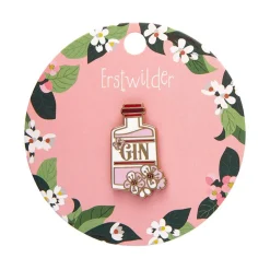Erstwilder Pink Gin Party Enamel Pin^ Enamel Pins