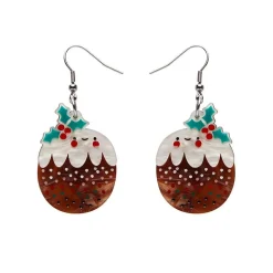 Erstwilder Plum Puddie Earrings^ Earrings