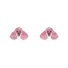 Erstwilder Poodle Ripple Stud Earrings - Pink^ Essential Earrings