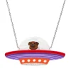 Erstwilder Pug Encounters Necklace^ Necklaces