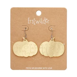 Erstwilder Pumpkin Magic Mirror Drop Earrings - Gold^ Essential Earrings