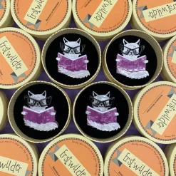 Erstwilder Puss In Books Brooch^ Brooches