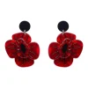 Erstwilder Remembrance Poppy Drop Earrings^ Earrings