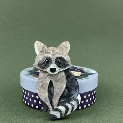 Erstwilder Rocket'S Riot Raccoon Brooch^ Brooches