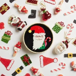 Erstwilder Saint Nick Brooch^ Brooches
