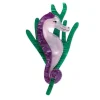 Erstwilder Sandy The Shy Seahorse Brooch^ Brooches