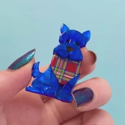 Erstwilder Scooter The Scotty Mini Brooch^ Brooches