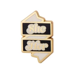 Erstwilder She/Her Pronoun Enamel Pin^ Enamel Pins