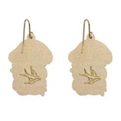 Erstwilder Shiitake Happens Enamel Drop Earrings^ Enamel Earrings