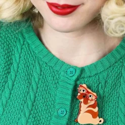 Erstwilder Shi-Ping The Shar Pei Dog Brooch^ Brooches