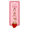 Erstwilder Sitting On A Strawberry Enamel Key Ring^ Enamel Key Rings