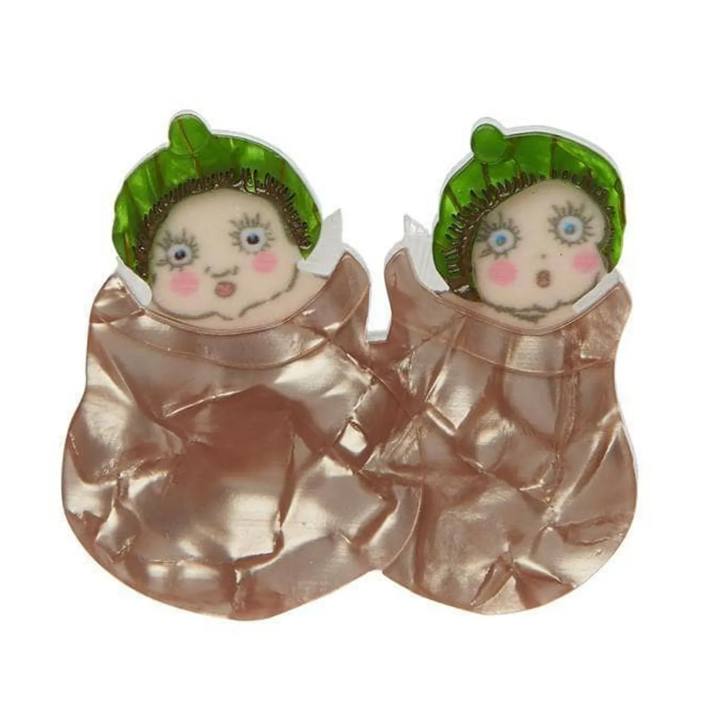 Erstwilder Snugglepot & Cuddlepie Brooch^ Brooches