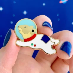 Erstwilder Stout-Hearted Spaceham Enamel Pin^ Enamel Pins