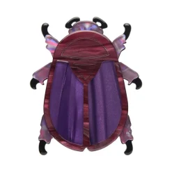 Erstwilder Summer Scarab Brooch^ Brooches