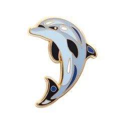 Erstwilder The Boastful Bottlenose Dolphin Enamel Pin^ Enamel Pins