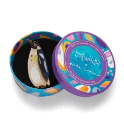 Erstwilder The Emboldened Emperor Penguin Brooch^ Brooches