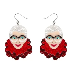Erstwilder The Face Of Style Iris Drop Earrings^ Earrings
