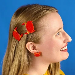 Erstwilder The Good Crab Hair Clips Set - 2 Piece^ Hair Clips & Claws