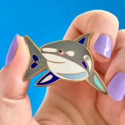 Erstwilder The Guileless Great White Shark Enamel Pin^ Enamel Pins