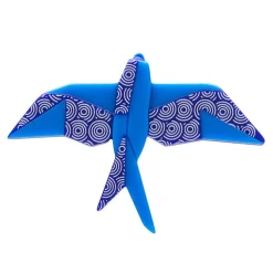 Erstwilder The Singing Swallow Brooch^ Brooches