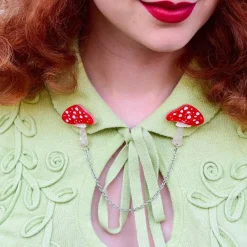 Erstwilder The Spore The Merrier Cardigan Clips^ Brooches