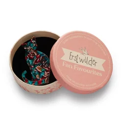 Erstwilder Thomas Taffy Cat Brooch^ Brooches