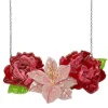 Erstwilder Tickled Pink Flower Necklace (Large)^ Necklaces