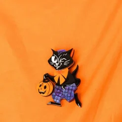 Erstwilder Treat Seeker Cat Brooch^ Brooches