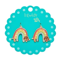 Erstwilder True Colours Enamel Drop Earrings^ Enamel Earrings