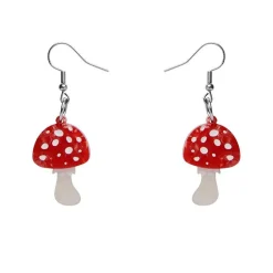 Erstwilder Twinning Toadstools Drop Earrings^ Earrings