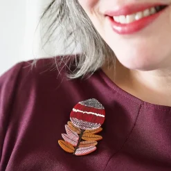 Erstwilder Wonderous Waratah Brooch^ Brooches