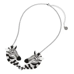 Erstwilder Zelda The Zany Zebra Necklace^ Necklaces